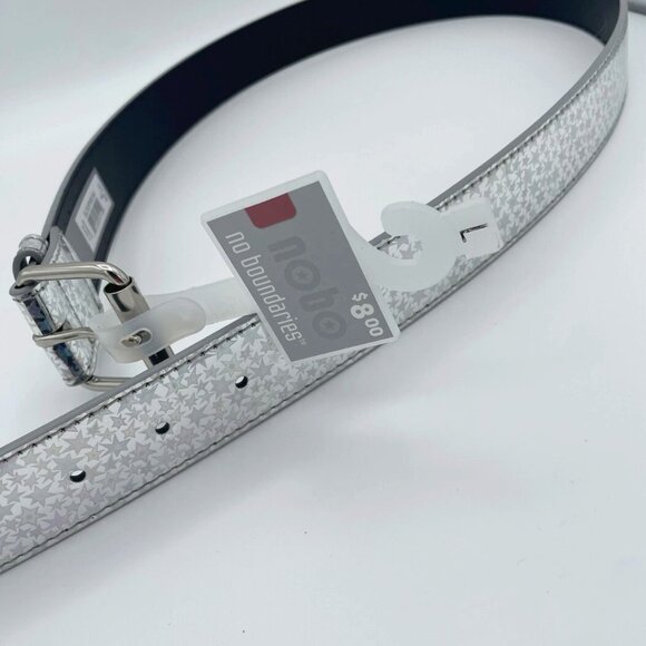 No Boundaries y2k holographic belt L - Picture 1 of 3